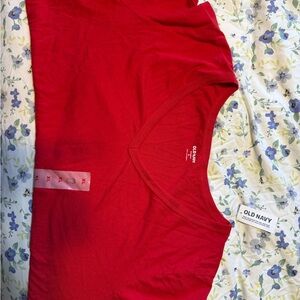 Old Navy Scarlet V-Neck Tee